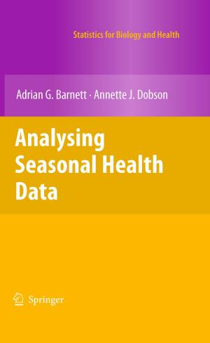 Cover of the book Analysing Seasonal Health Data by Markus Blesl, Alois Kessler