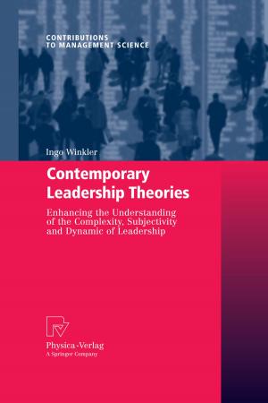 Cover of the book Contemporary Leadership Theories by Tanai Khiaonarong, Jonathan Liebena