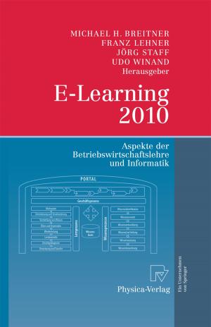 Cover of E-Learning 2010