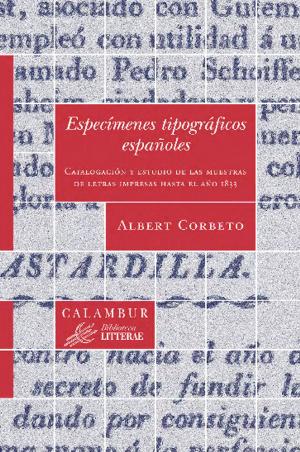 Cover of the book Especímenes tipográficos españoles by Allan Brandon Hill