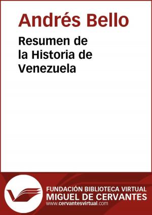 Cover of the book Resumen de la Historia de Venezuela by Juan Valera