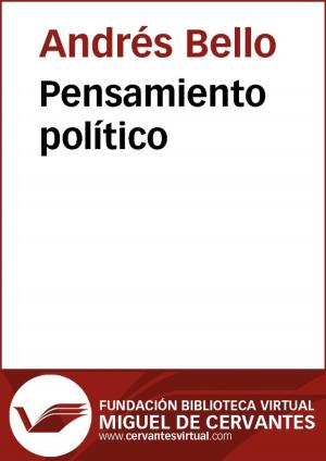 Cover of the book Pensamiento político by Miguel de Cervantes