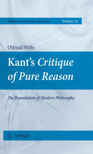 Cover of the book Kant's Critique of Pure Reason by T. Fowler, R. May