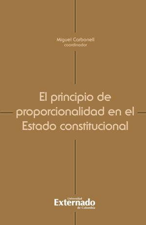 Cover of El principio de proporcionalidad en el Estado constitucional