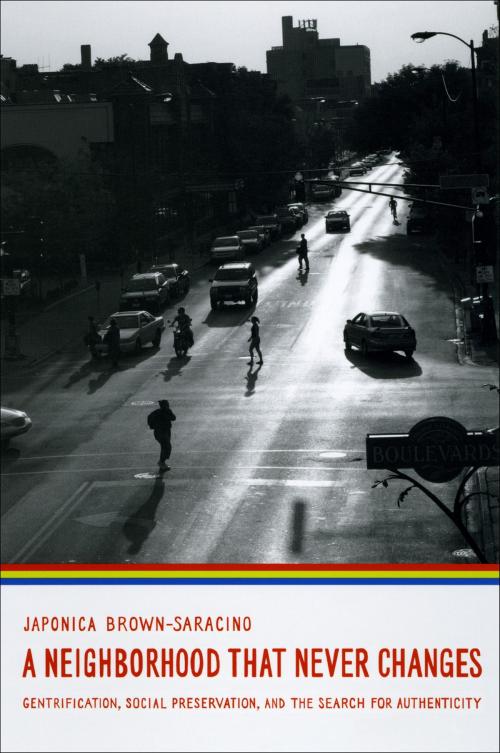 Cover of the book A Neighborhood That Never Changes by Japonica Brown-Saracino, University of Chicago Press