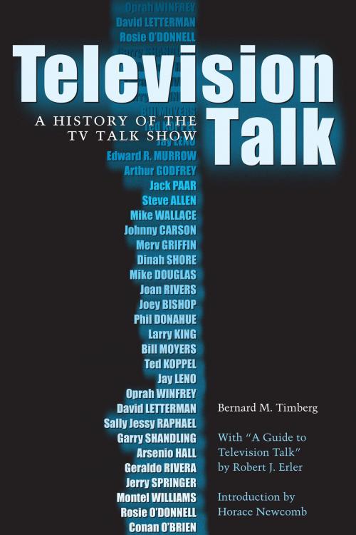 Cover of the book Television Talk by Robert J. Erler, Bernard M. Timberg, University of Texas Press