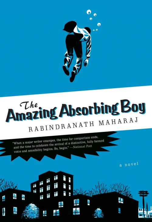 Cover of the book The Amazing Absorbing Boy by Rabindranath Maharaj, Knopf Canada