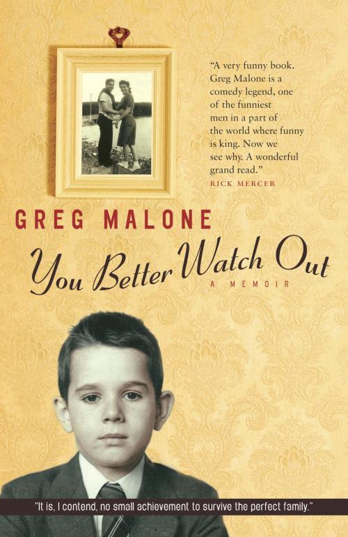 Cover of the book You Better Watch Out by Greg Malone, Knopf Canada