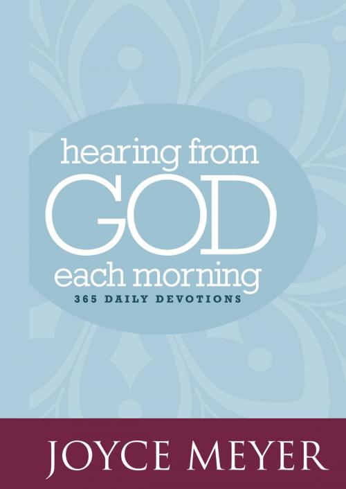 Cover of the book Hearing from God Each Morning by Joyce Meyer, FaithWords
