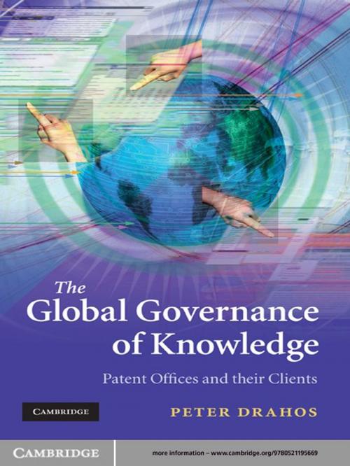 Cover of the book The Global Governance of Knowledge by Peter Drahos, Cambridge University Press