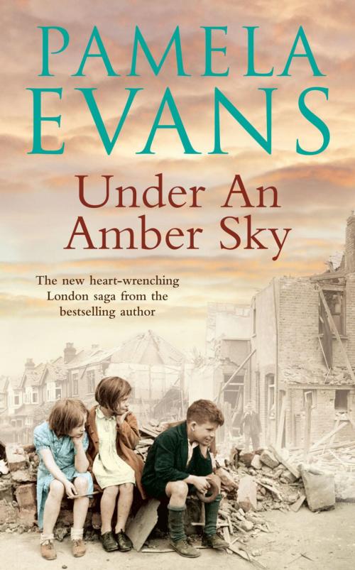 Cover of the book Under an Amber Sky by Pamela Evans, Headline