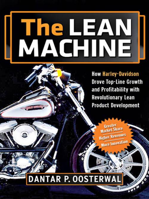 Cover of the book The Lean Machine by Dantar P. Oosterwal, AMACOM