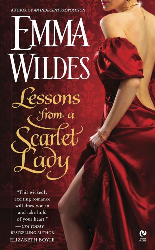 Cover of the book Lessons From a Scarlet Lady by Emma Wildes, Penguin Publishing Group