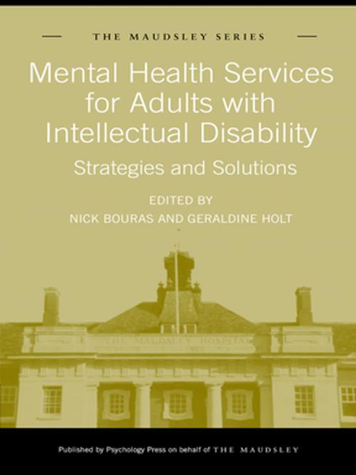 Cover of the book Mental Health Services for Adults with Intellectual Disability by , Taylor and Francis