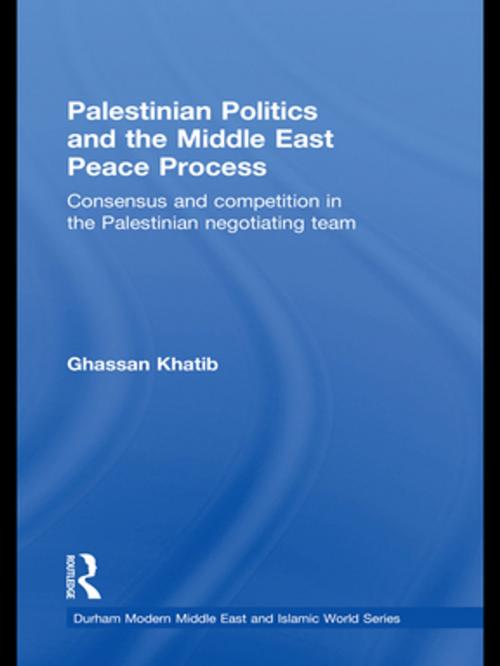 Cover of the book Palestinian Politics and the Middle East Peace Process by Ghassan Khatib, Taylor and Francis