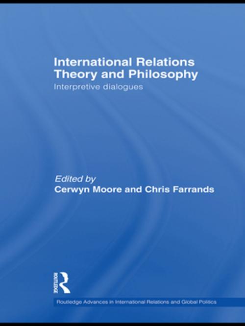 Cover of the book International Relations Theory and Philosophy by , Taylor and Francis