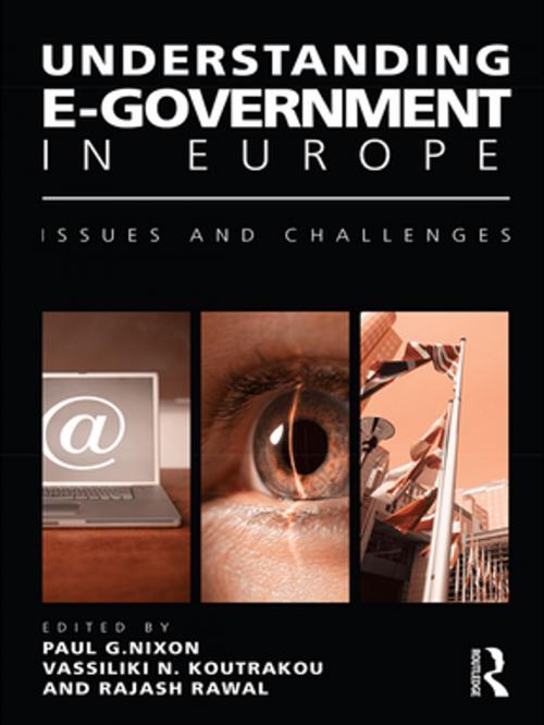 Cover of the book Understanding E-Government in Europe by , Taylor and Francis