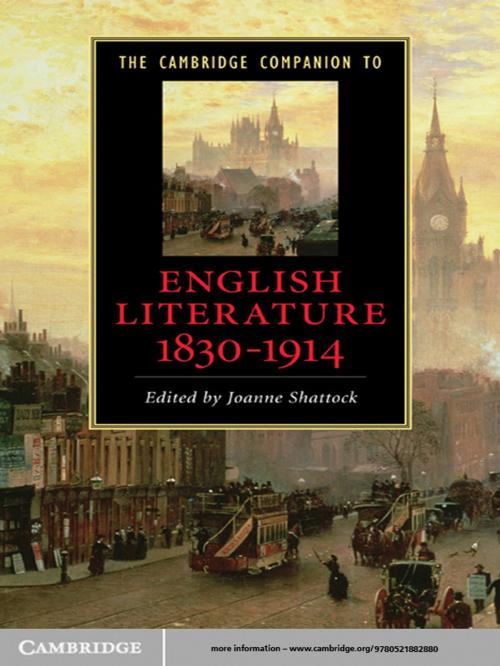 Cover of the book The Cambridge Companion to English Literature, 1830–1914 by , Cambridge University Press