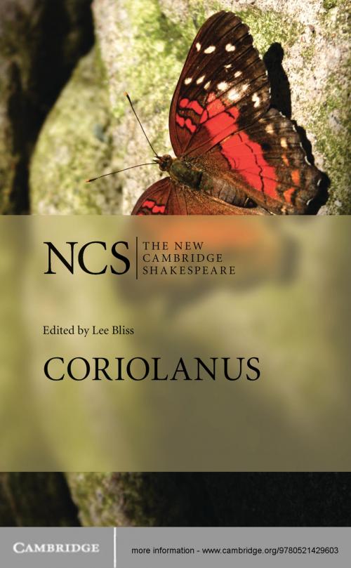 Cover of the book Coriolanus by Bridget Escolme, Cambridge University Press