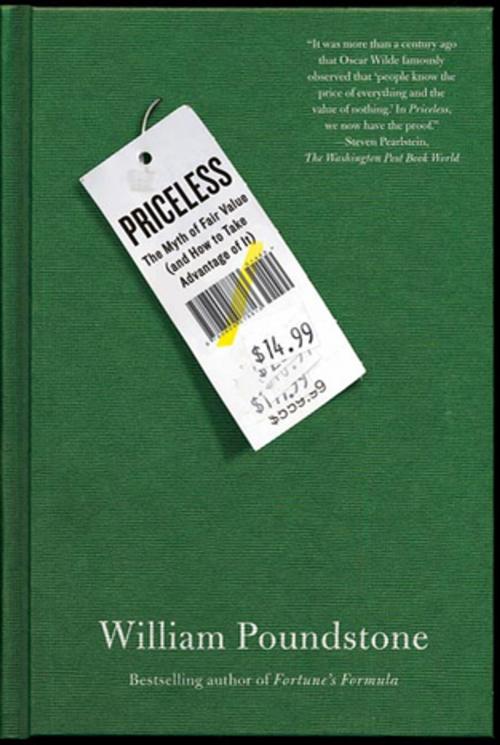 Cover of the book Priceless by William Poundstone, Farrar, Straus and Giroux
