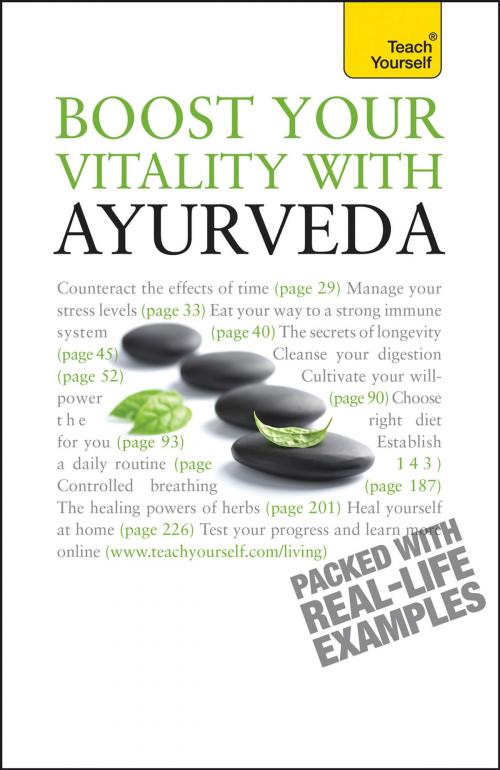 Cover of the book Boost Your Vitality With Ayurveda by Sarah Lie, John Murray Press