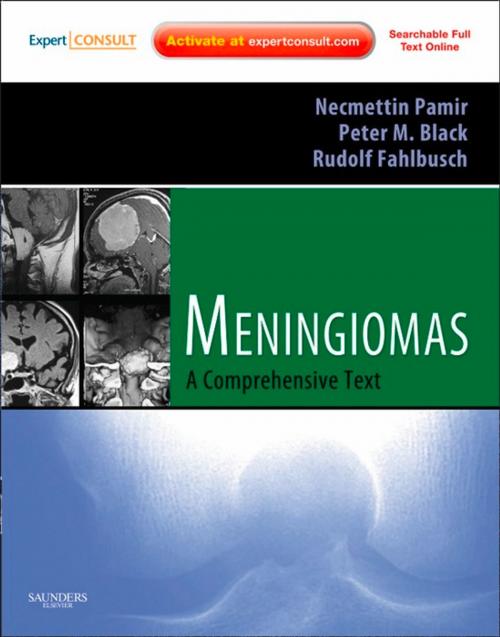 Cover of the book Meningiomas E-Book by M. Necmettin Pamir, Rudolf Fahlbusch, Peter M Black, MD, PhD, Elsevier Health Sciences