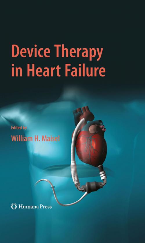 Cover of the book Device Therapy in Heart Failure by , Humana Press