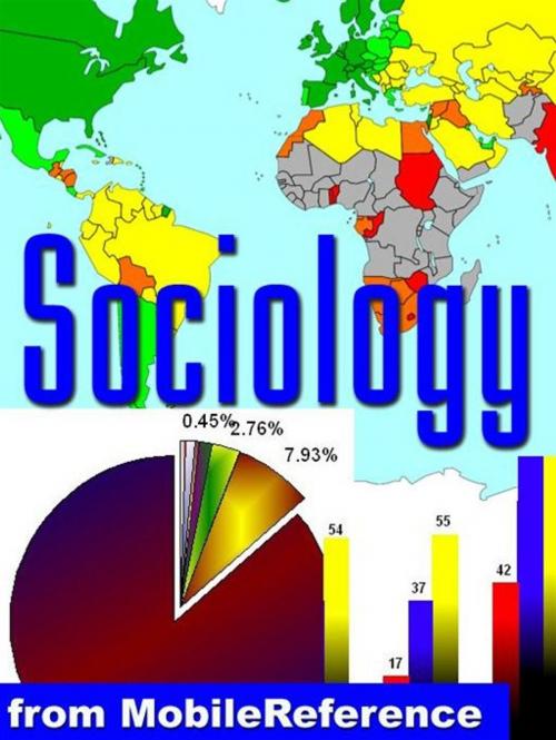 Cover of the book Sociology Study Guide: Society, Culture, Socialization, Groups , Deviance And Norms, Sexuality, Organizational Behavior, Inequality, Institutions And Mass Media, Famous Sociologists (Mobi Study Guides) by MobileReference, MobileReference
