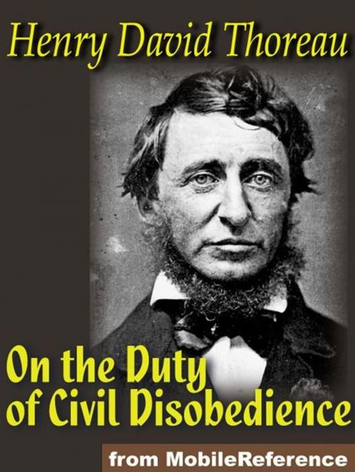 Cover of the book On The Duty Of Civil Disobedience (Mobi Classics) by Henry David Thoreau, MobileReference
