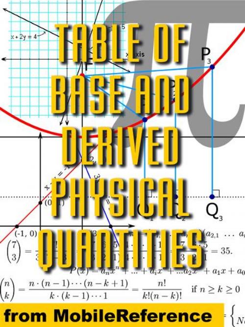 Cover of the book Table Of Base And Derived Physical Quantities (Mobi Study Guides) by MobileReference, MobileReference