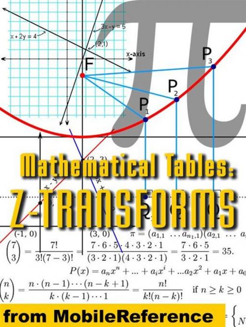 Cover of the book Mathematical Tables: Z-Transforms (Mobi Study Guides) by MobileReference, MobileReference