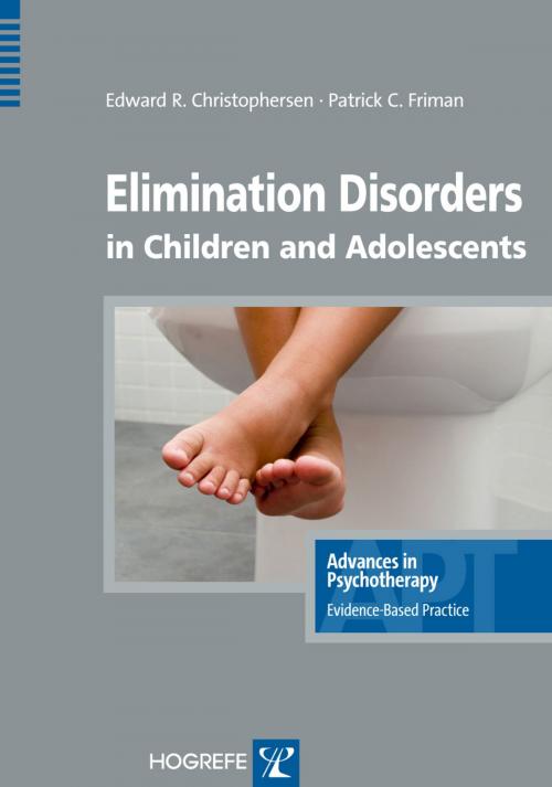 Cover of the book Elimination Disorders in Children and Adolescents by Edward R. Christophersen, Patrick L. Friman, Hogrefe Publishing