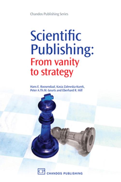 Cover of the book Scientific Publishing by Hans Roosendaal, Kasia Zalewska-Kurek, Peter Geurts, Eberhard Hilf, Elsevier Science