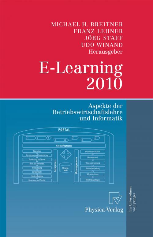 Cover of the book E-Learning 2010 by , Physica-Verlag HD