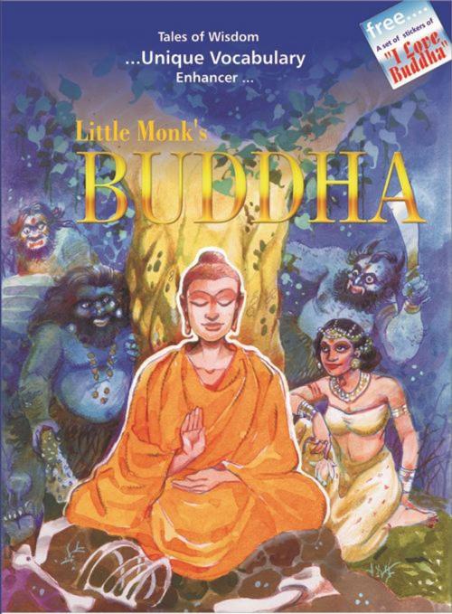 Cover of the book Little Monk's Buddha by Pooja Pandey, Wisdom Tree Publishers