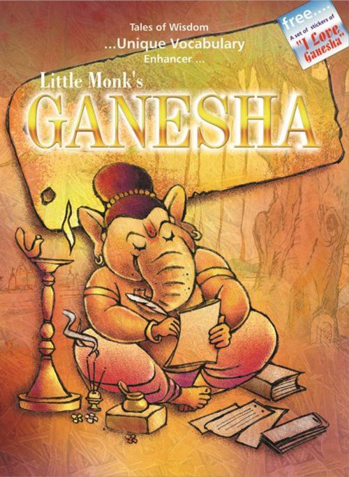 Cover of the book Little Monk's Ganesha by Pooja Pandey, Wisdom Tree Publishers
