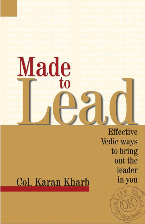 Cover of the book Made to Lead by Karan Kharb, Wisdom Tree Publishers