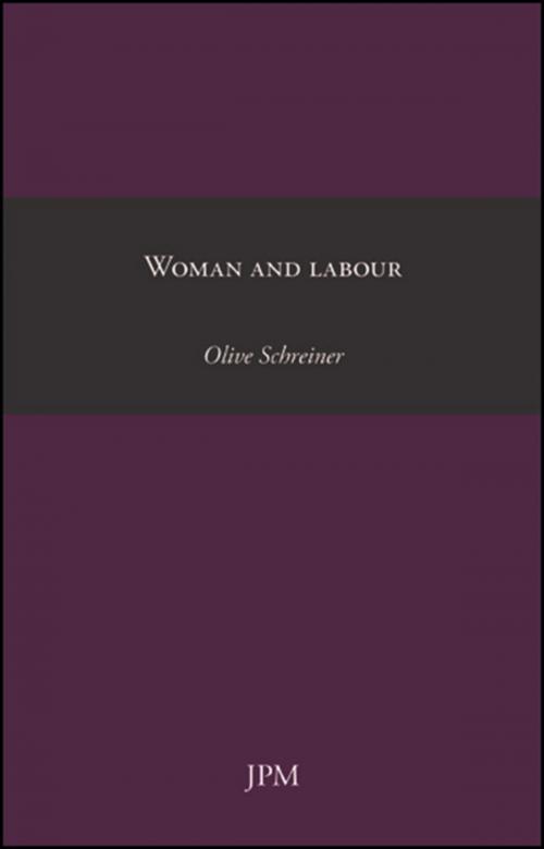 Cover of the book Woman and Labour by Olive Schreiner, JPM Ediciones