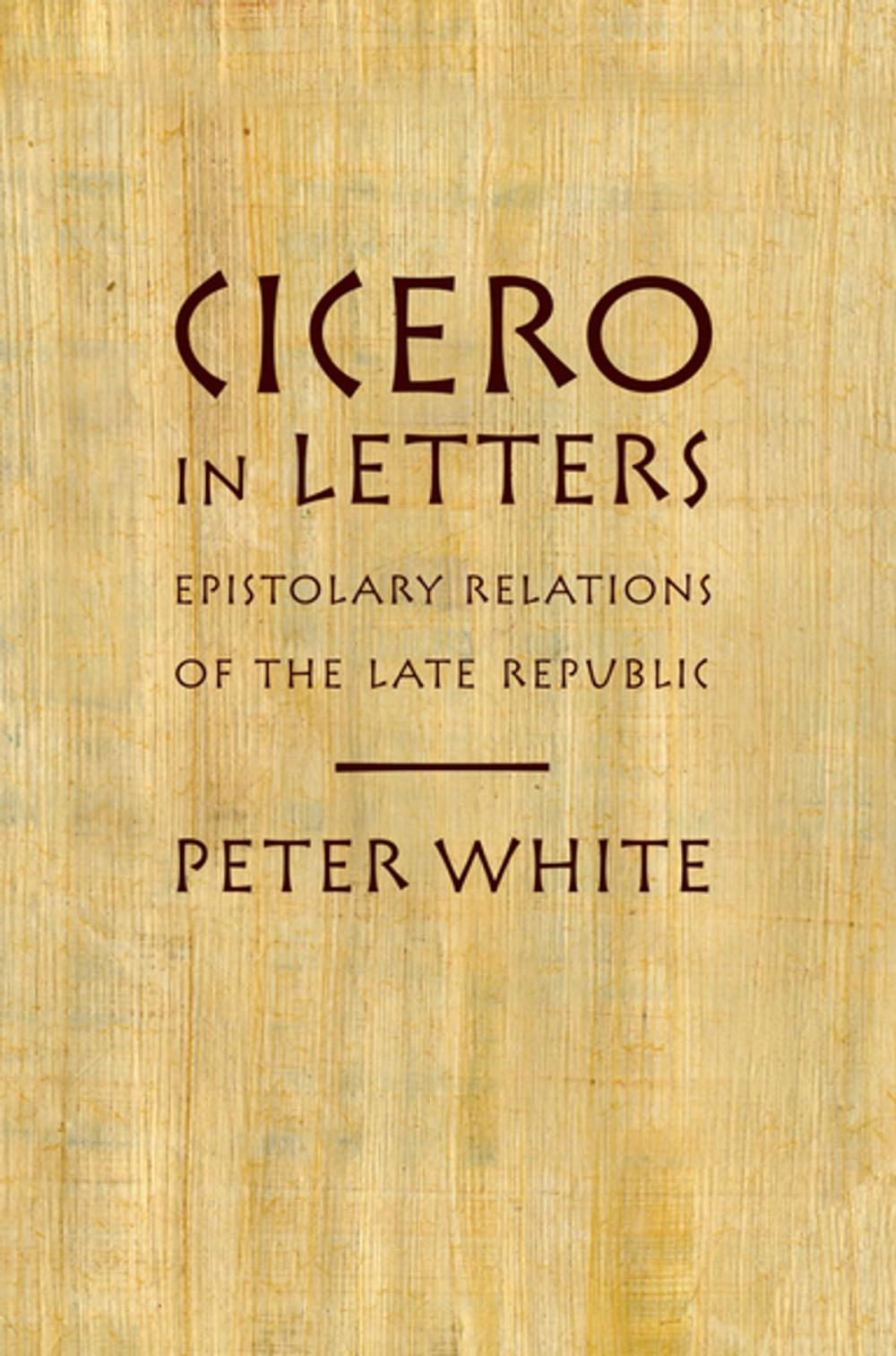 Big bigCover of Cicero in Letters