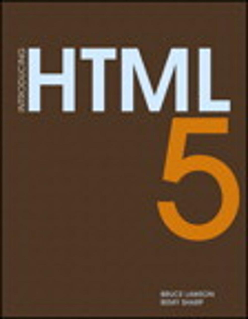 Big bigCover of Introducing HTML5