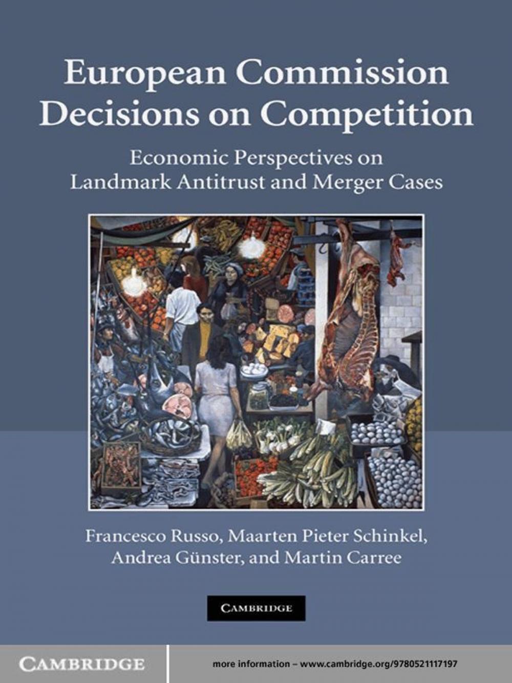 Big bigCover of European Commission Decisions on Competition