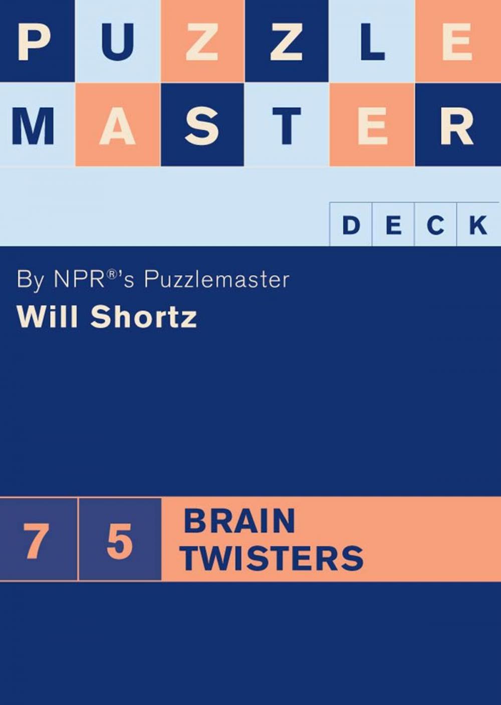 Big bigCover of Puzzlemaster Deck: 75 Brain Twisters