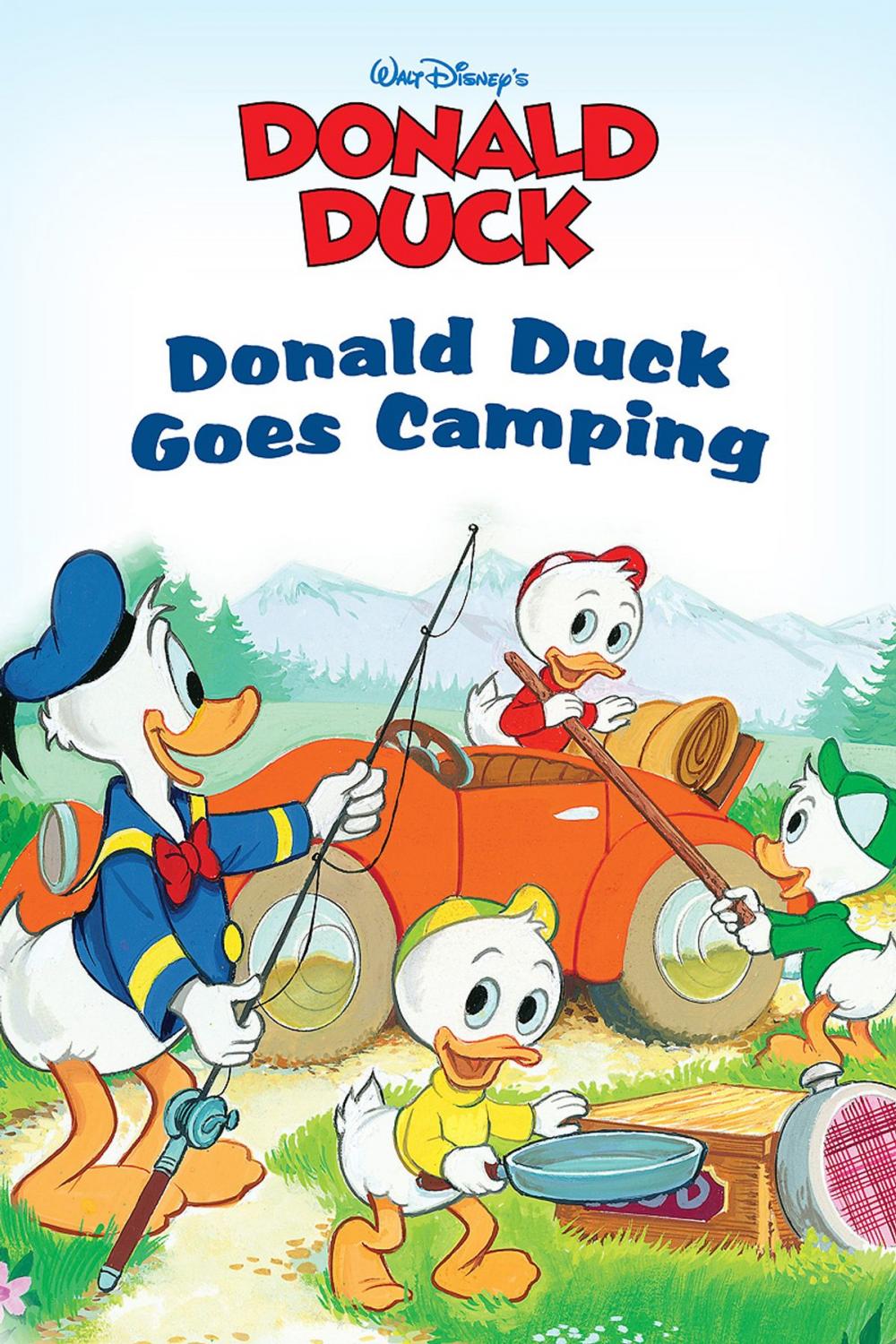Big bigCover of Donald Duck Goes Camping