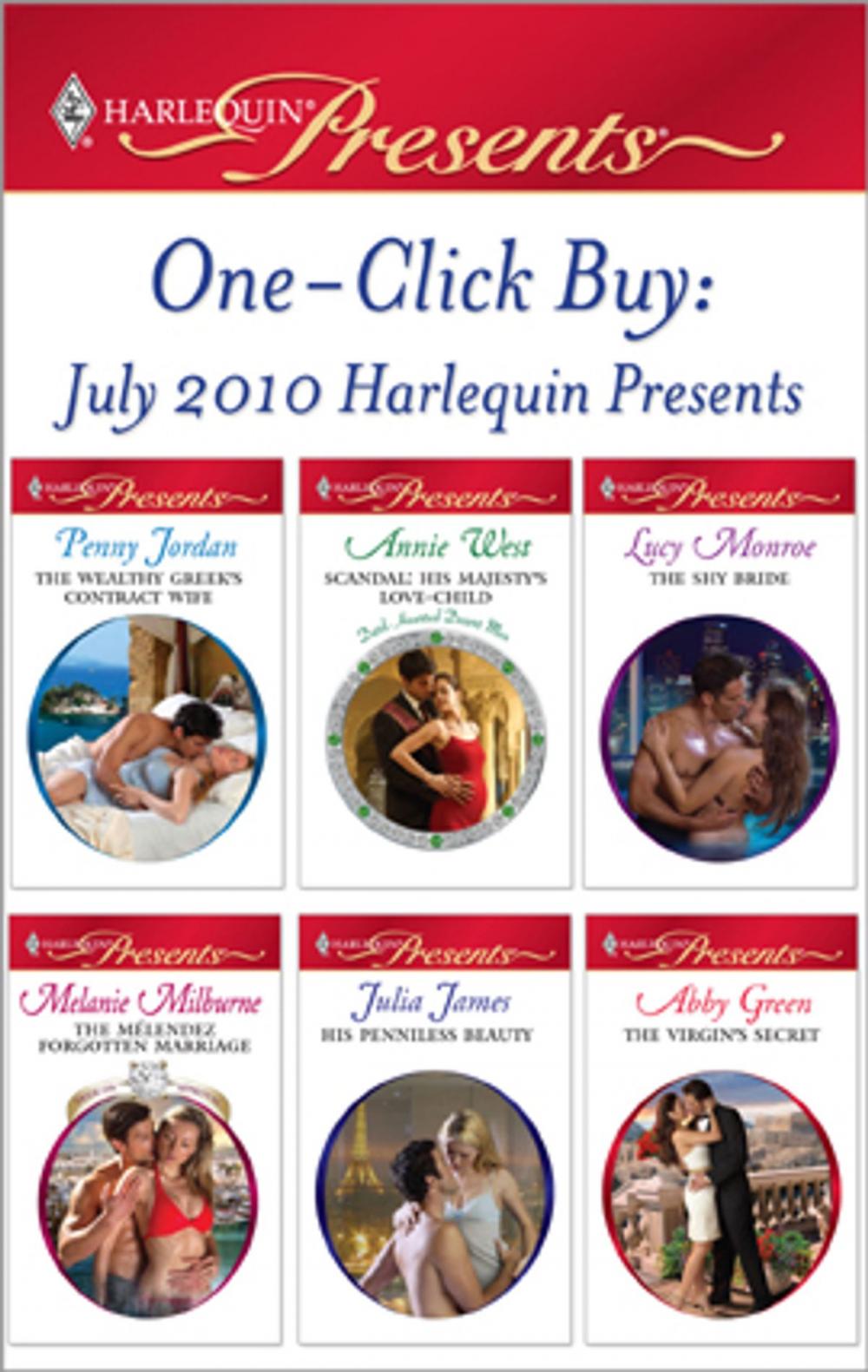 Big bigCover of One-Click Buy: July 2010 Harlequin Presents