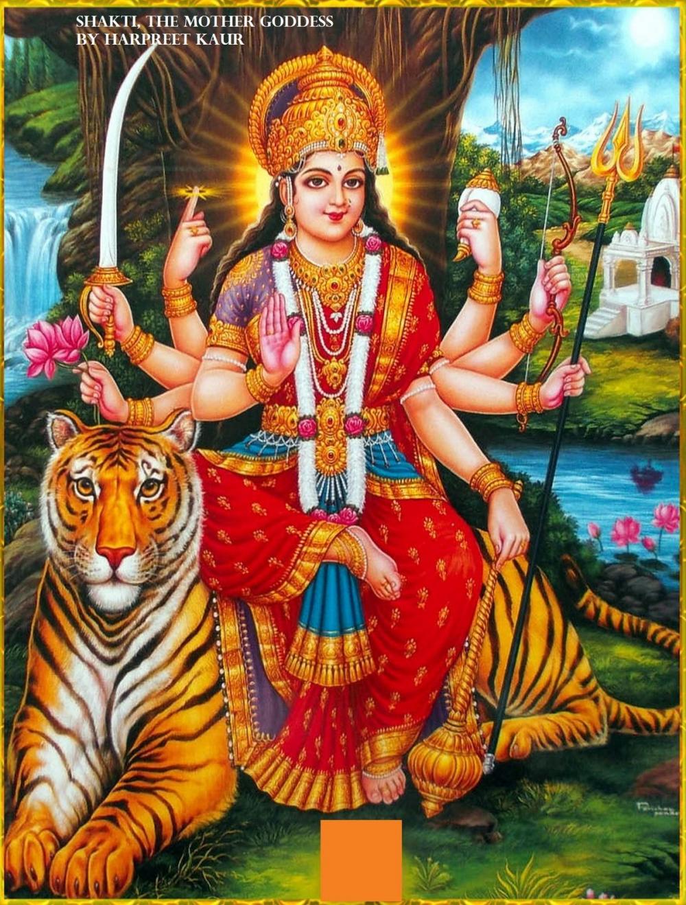 Big bigCover of Shakti, The Mother Goddess!