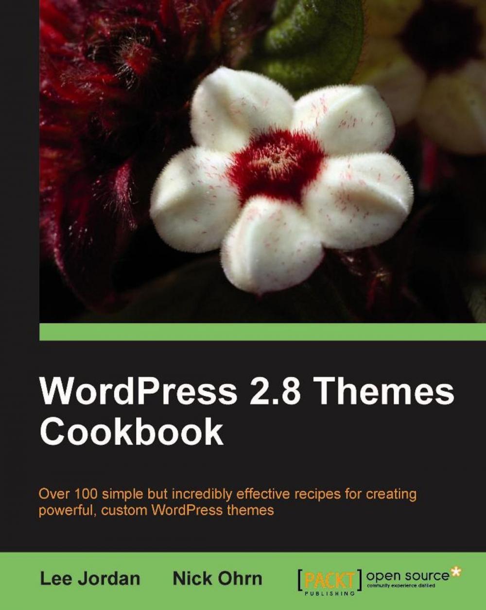 Big bigCover of WordPress 2.8 Themes Cookbook