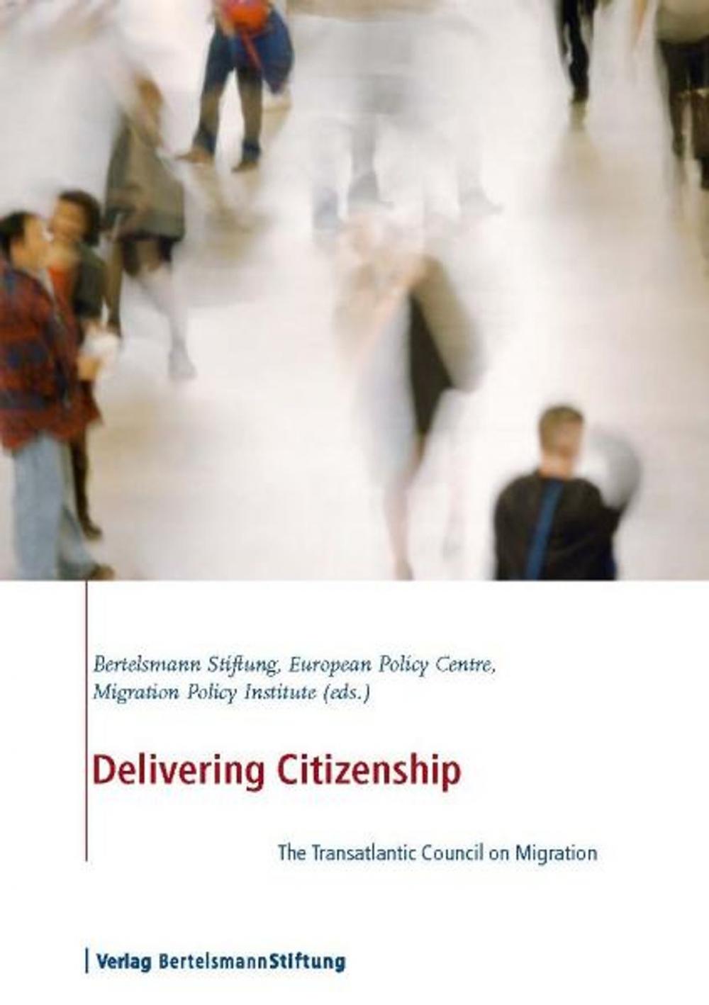 Big bigCover of Delivering Citizenship