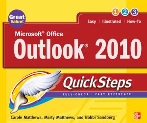 Cover of the book Microsoft Office Outlook 2010 QuickSteps by Roger Baron, Jack Sissors