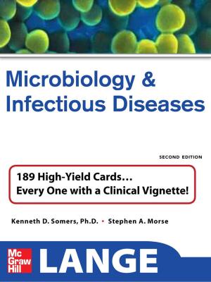 Cover of the book Lange Microbiology and Infectious Diseases Flash Cards, Second Edition by Ron Stone