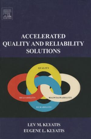 Cover of the book Accelerated Quality and Reliability Solutions by Johan C. Winterwerp, Walther G.M. van Kesteren